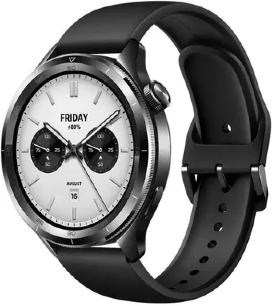 Умные часы Xiaomi Watch S4 (черный, международная версия) - фото