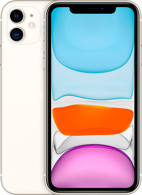 Смартфон Apple iPhone 11 64Gb White - фото
