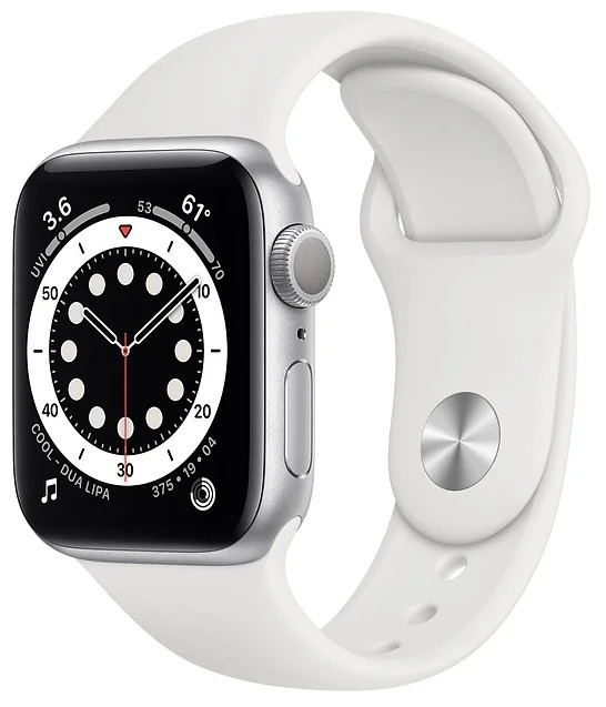 Смарт-часы Apple Watch SE 44mm Aluminum Silver (MYDQ2) - фото