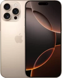 Смартфон Apple iPhone 16 Pro Max 1TB (пустынный титан) - фото
