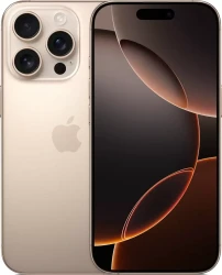 Смартфон Apple iPhone 16 Pro Dual SIM 256GB (пустынный титан) - фото